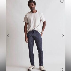 Madewell Garment-Dyed Athletic Slim Jeans 35 32